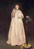 manet Young Lady Art A4 Photo Print