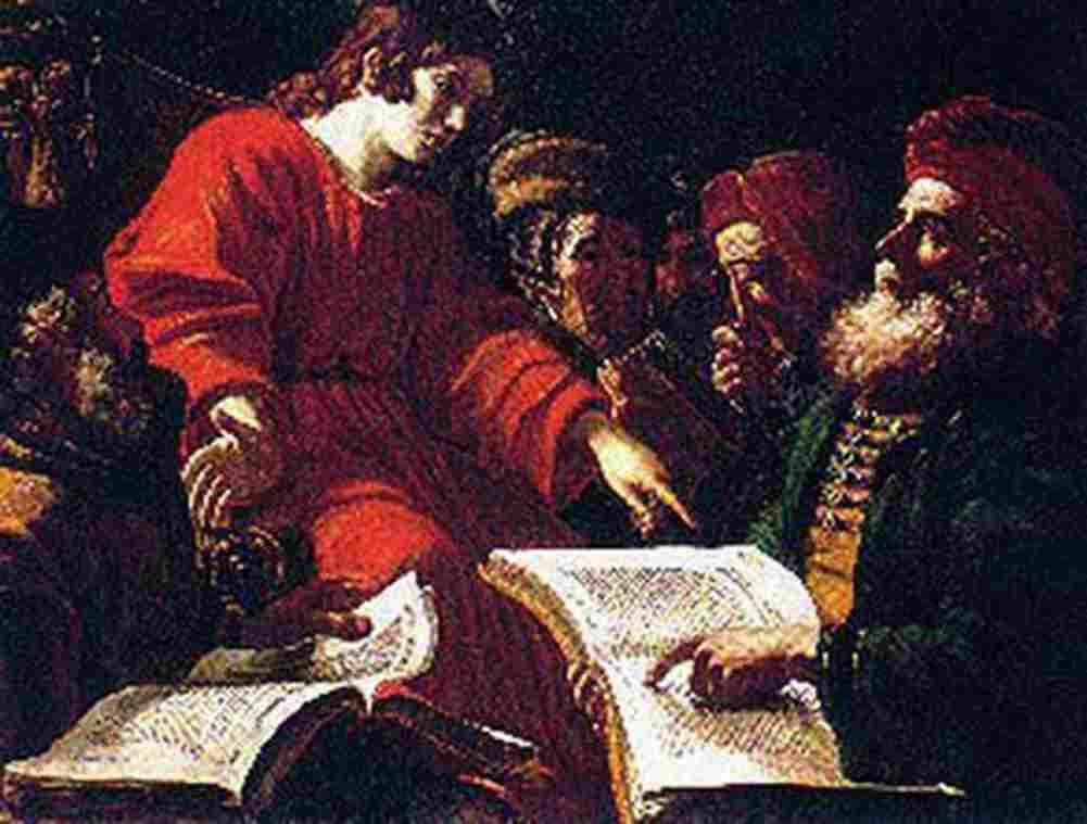 manetti Christ Disputing with the Elders Art A4 Photo Print