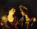 manetti Two Singers Art A4 Photo Print