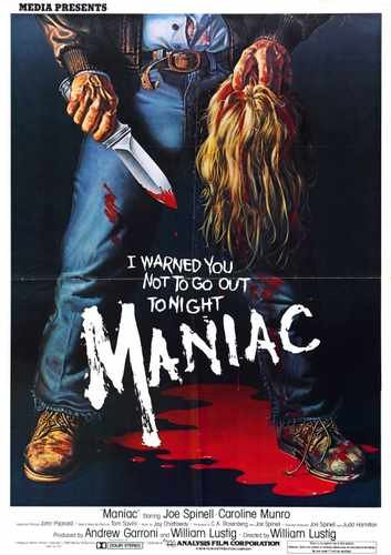maniac  01 film star poster A4 Photo Print