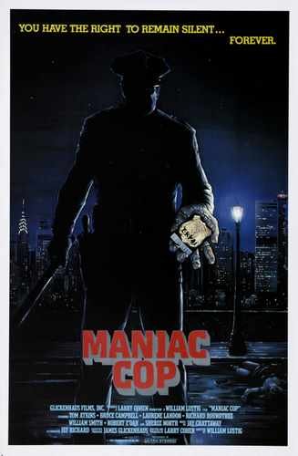 maniac cop  01 film star poster A4 Photo Print