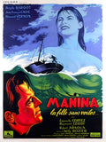 manina la fille sans voile Advert A4 Photo Print