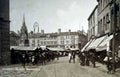 mansfield market placeVintage 1880s 1900s A4 Photo Print