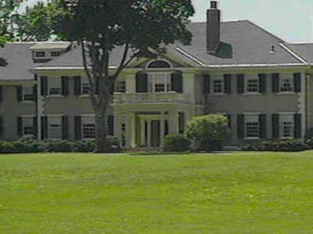 mansion shingles portico1980s 1990s A4 Photo Print