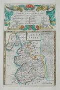 map lancashire 21 684x1024 Vintage Advert A4 Photo Print