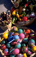 maracas vegetables basket 1980s 1990s A4 Photo Print
