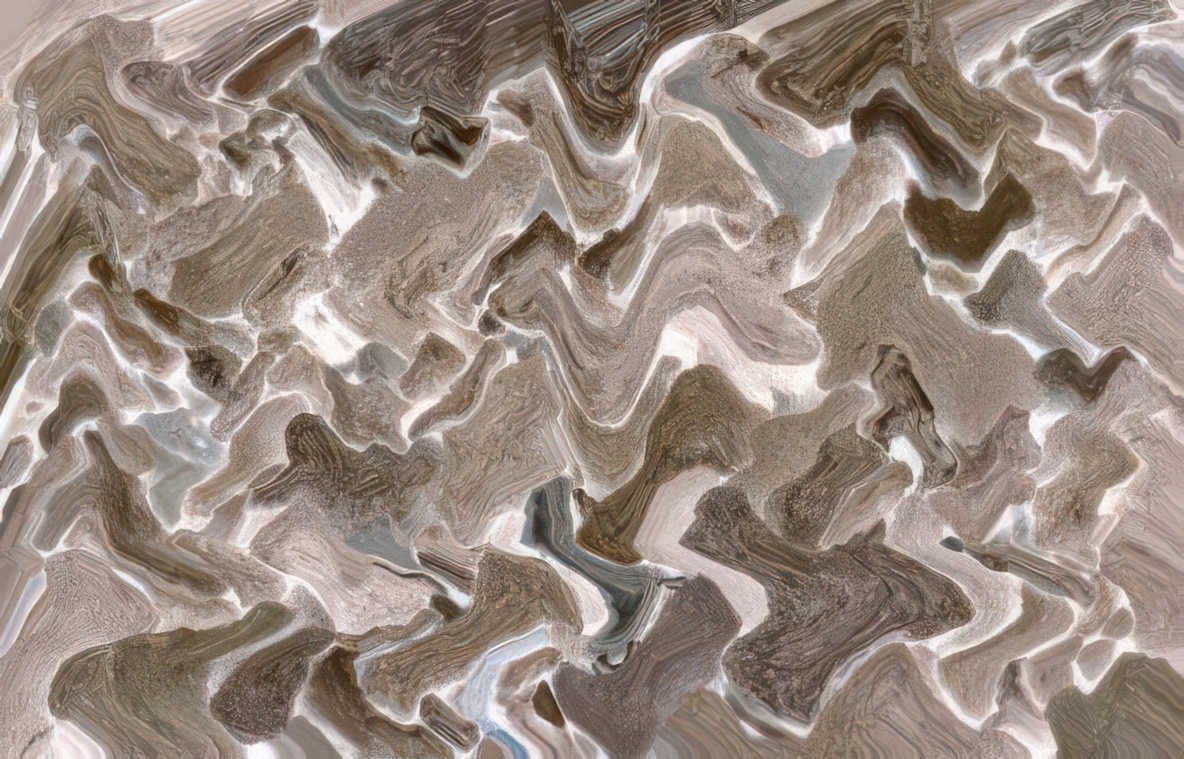 marble veining countertop Vintage A4 Photo Print
