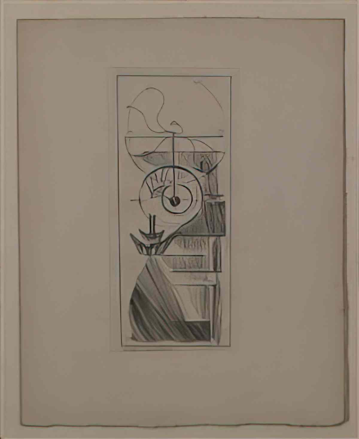 man ray three figures by a lake Art A4 Photo Print