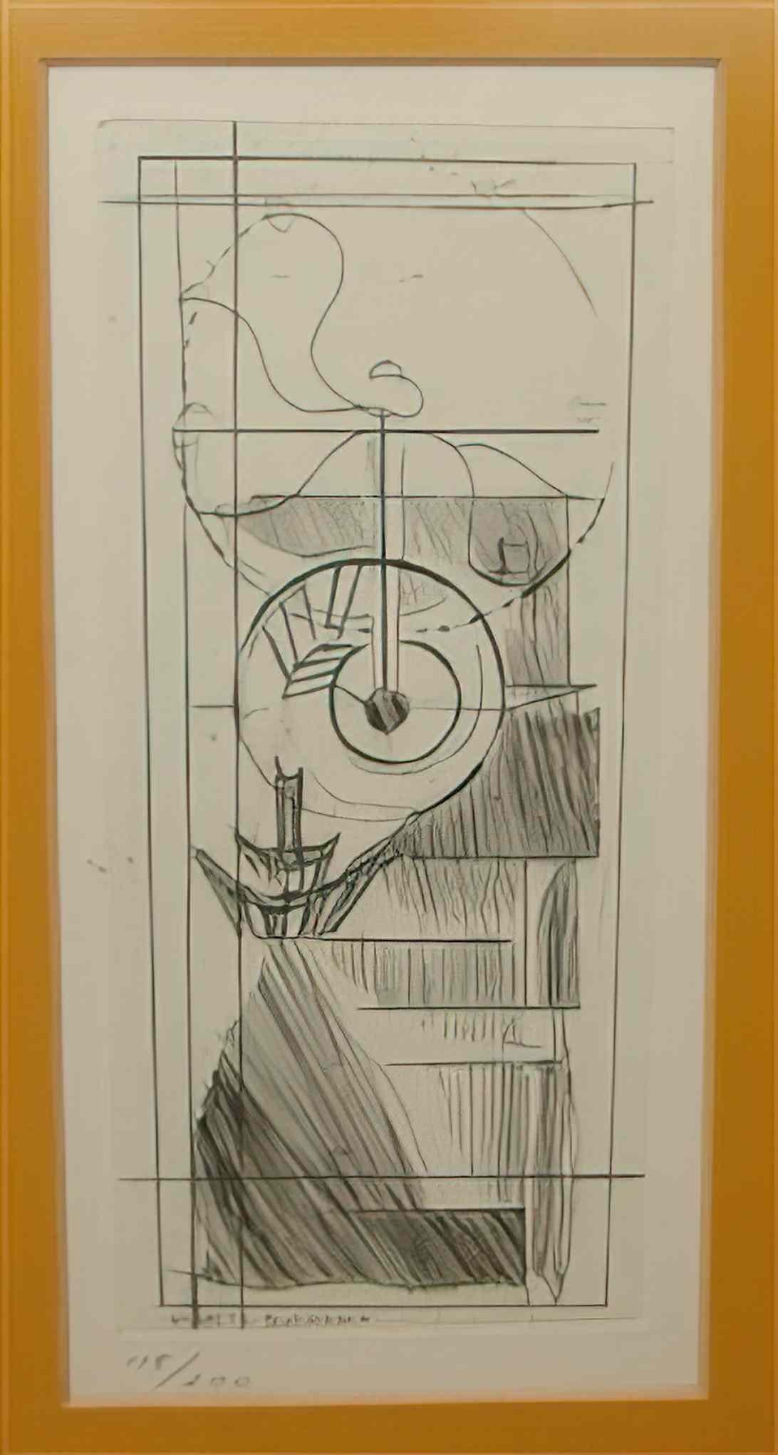 man ray three trees Art A4 Photo Print