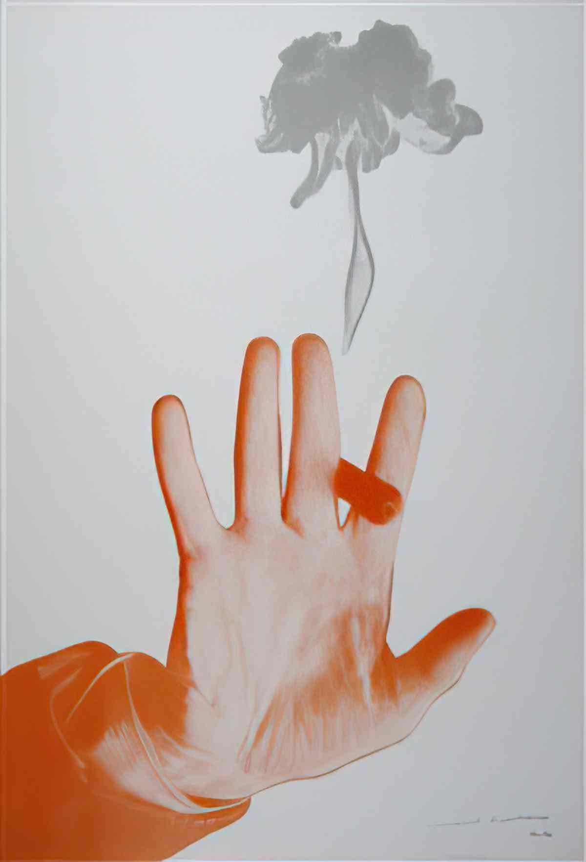 man ray untitled abstract Art A4 Photo Print