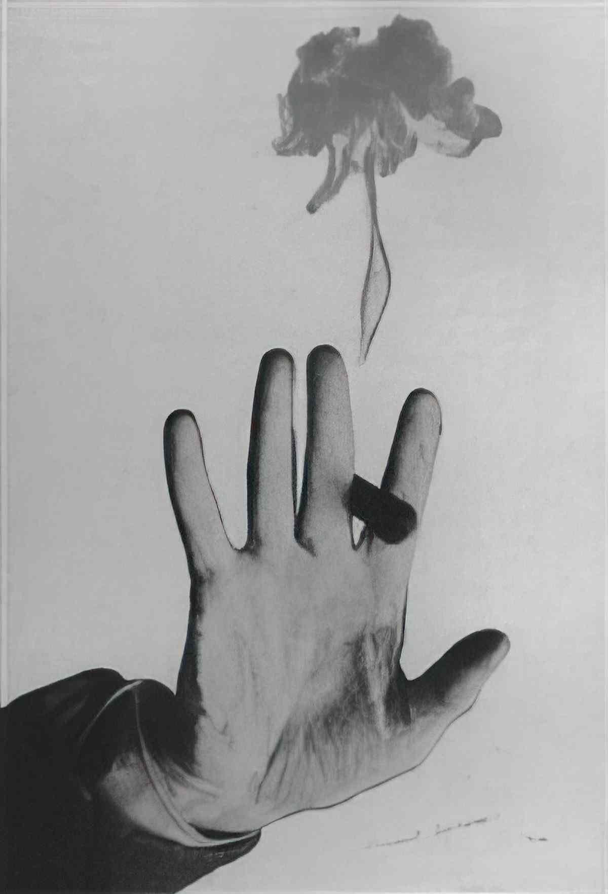 man ray untitled abstract1 Art A4 Photo Print