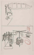 man ray untitled and indicateurs Art A4 Photo Print