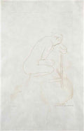man ray woman in profile Art A4 Photo Print