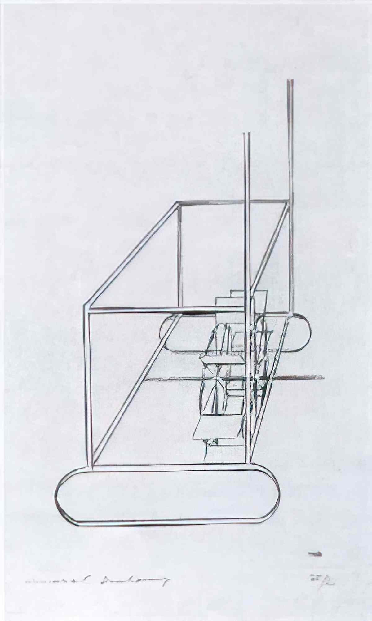 marcel duchamp a poster within a poster Art A4 Photo Print