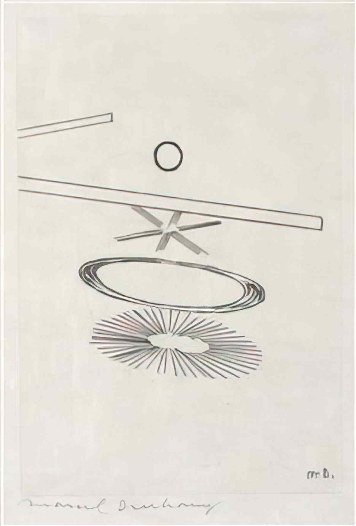marcel duchamp a regarder dun oeil de pres pendant presque une heure Art A4 Photo Print