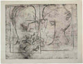 marcel duchamp annonce pour lexposition doors Art A4 Photo Print