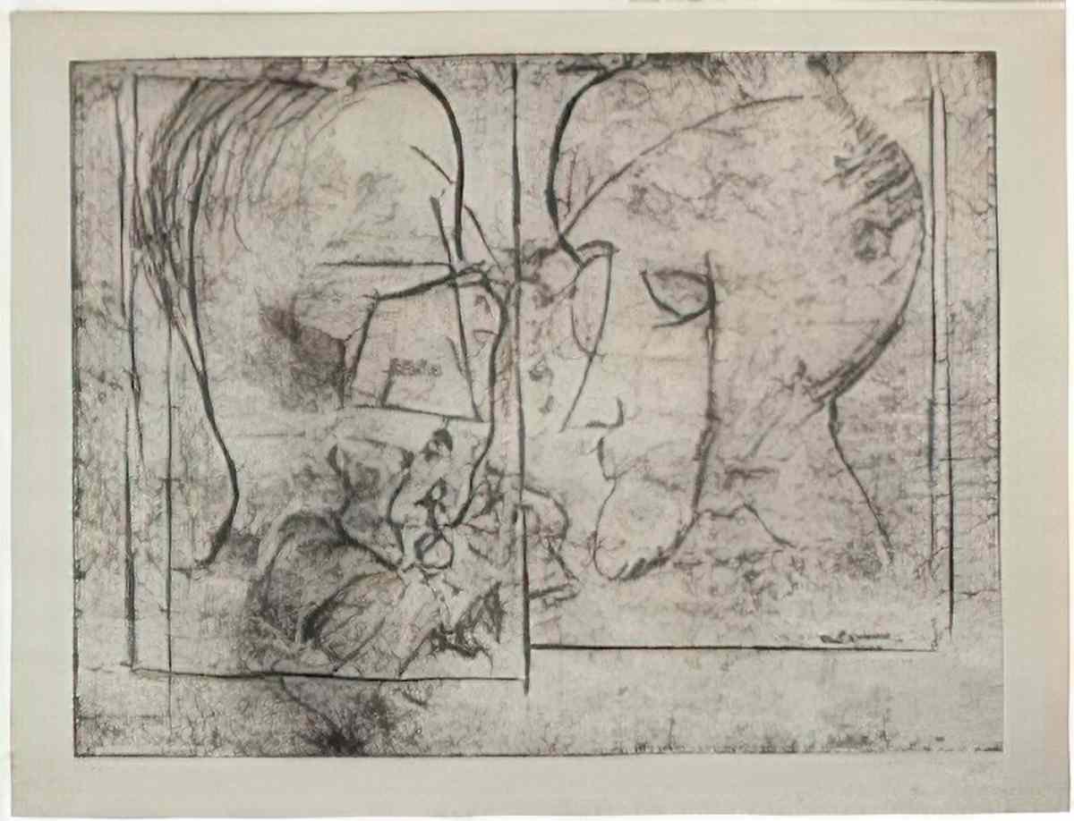 marcel duchamp annonce pour lexposition doors Art A4 Photo Print