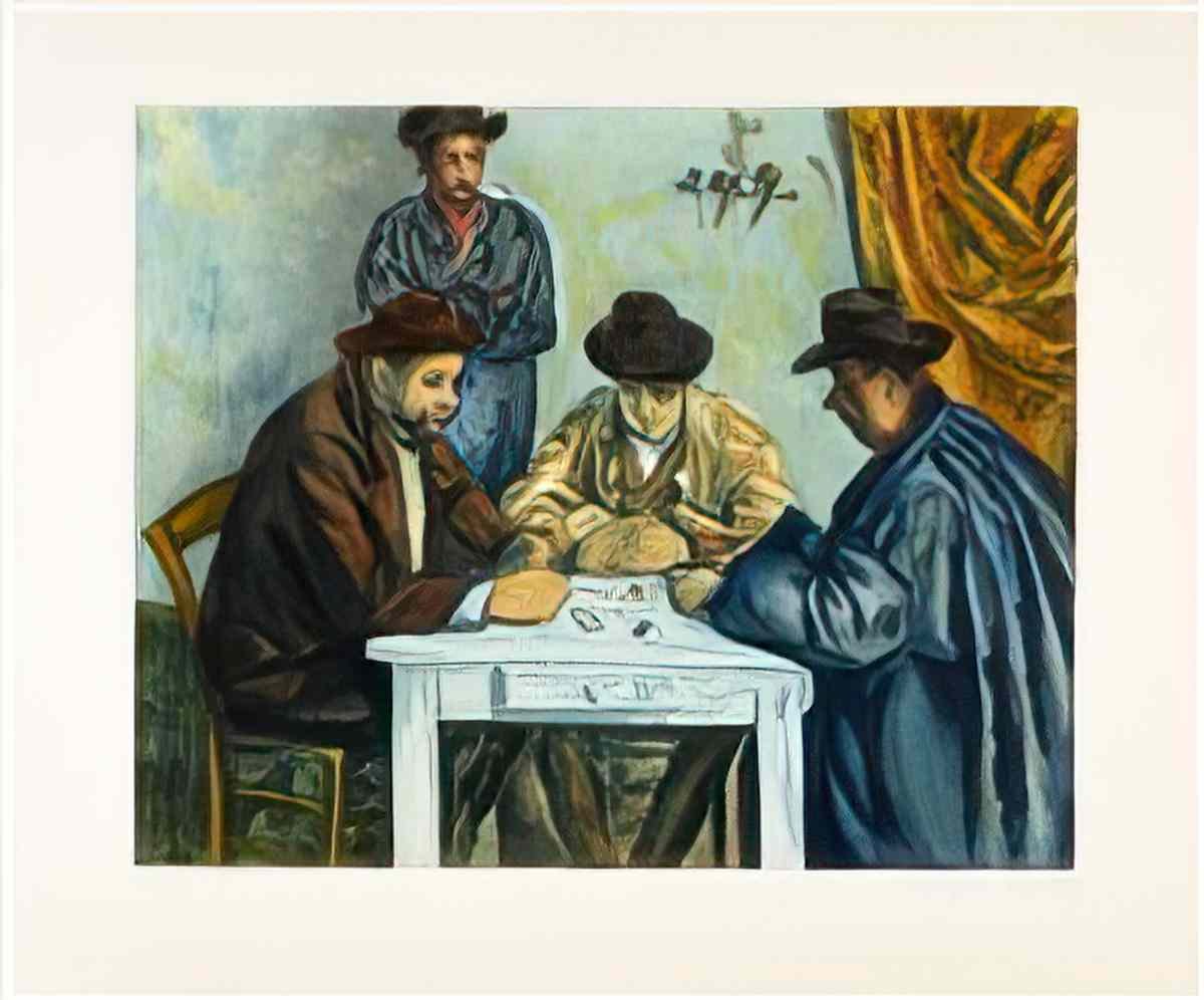 marcel duchamp and francis picabia lequilibre the balance s 559 Art A4 Photo Print