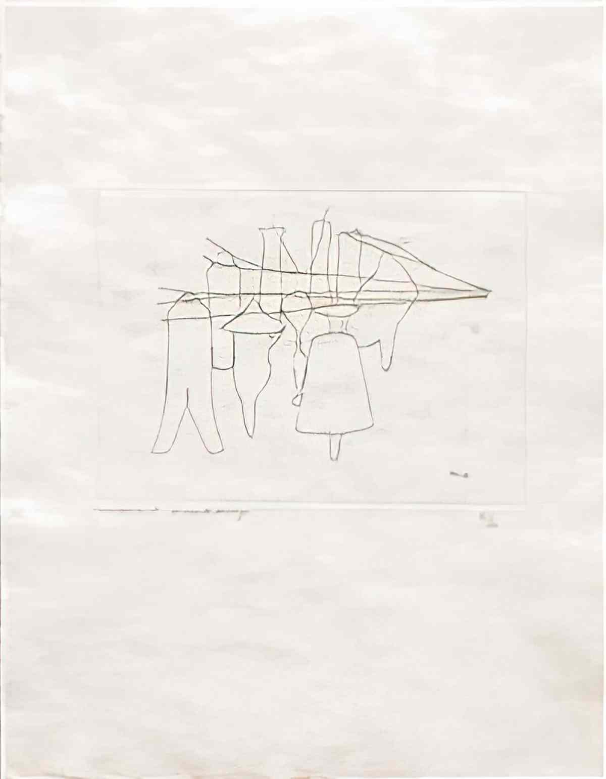 marcel duchamp announcement for the exhibition doors Art A4 Photo Print
