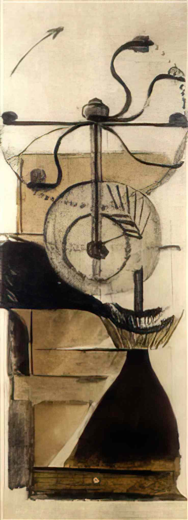 marcel duchamp coffee mill Art A4 Photo Print