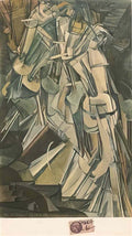 marcel duchamp combat de boxe in folio Art A4 Photo Print