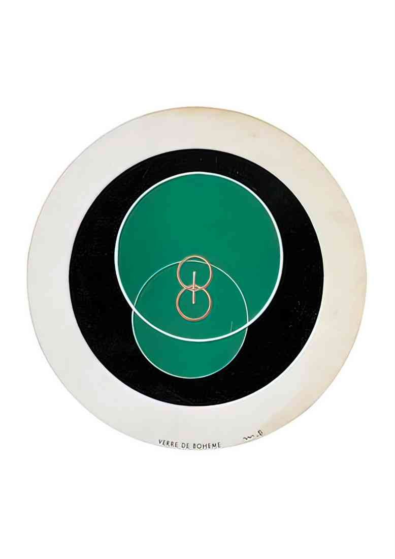 marcel duchamp rotorelief disc no 7 8 A4 Photo Print
