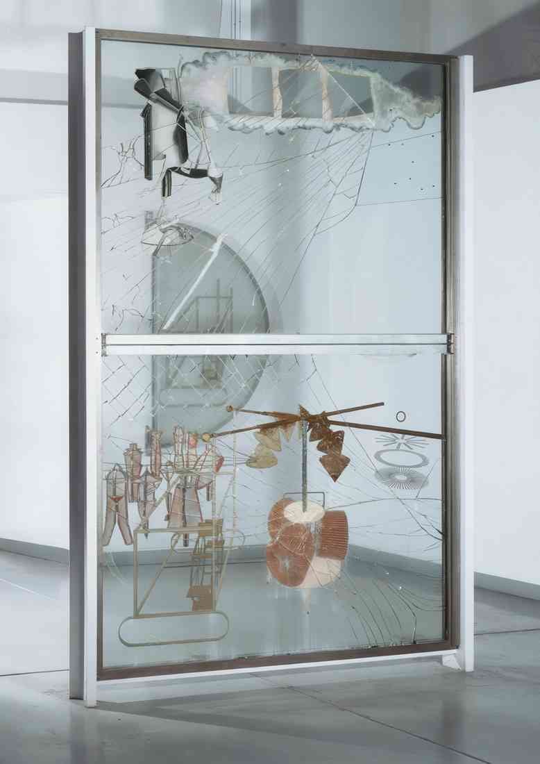 marcel duchamp the large glass the bride stripped bare by her bachelor A4 Photo Print