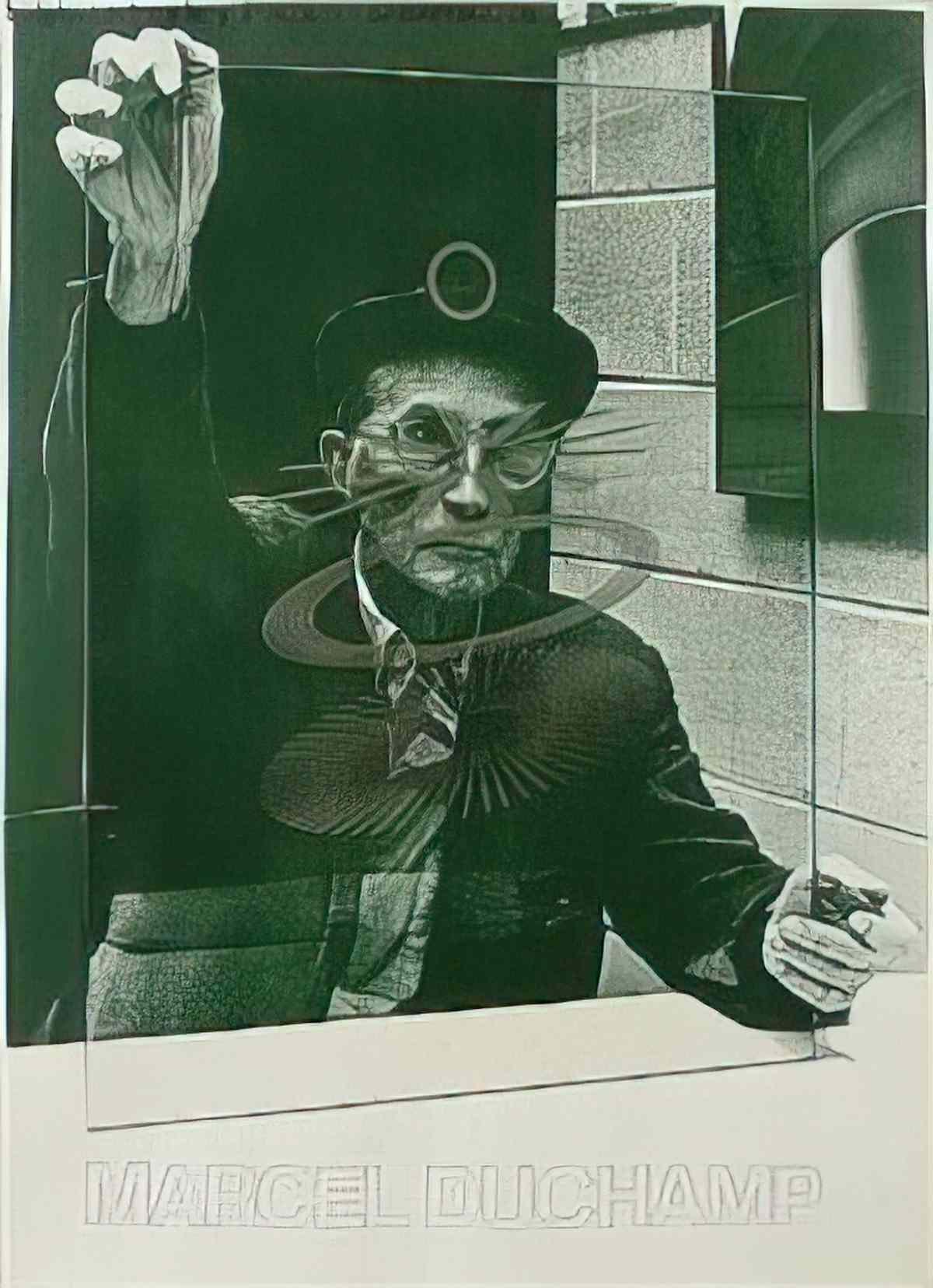 marcel duchamp morceaux choisis dapres rodin s647 Art A4 Photo Print