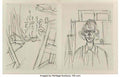 marcel duchamp poster after self portrait in profile3 Art A4 Photo Print