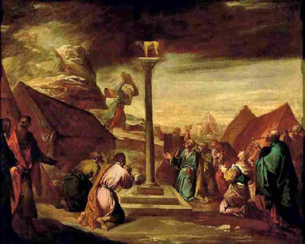 march the golden calf Art A4 Photo Print