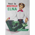 marcus campbell elna vers 1950 3 Advert A4 Photo Print