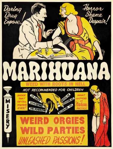 marihuana  01 film star poster A4 Photo Print