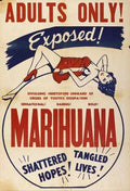 marihuana  02 film star poster A4 Photo Print