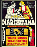marihuana movie poster Advert A4 Photo Print
