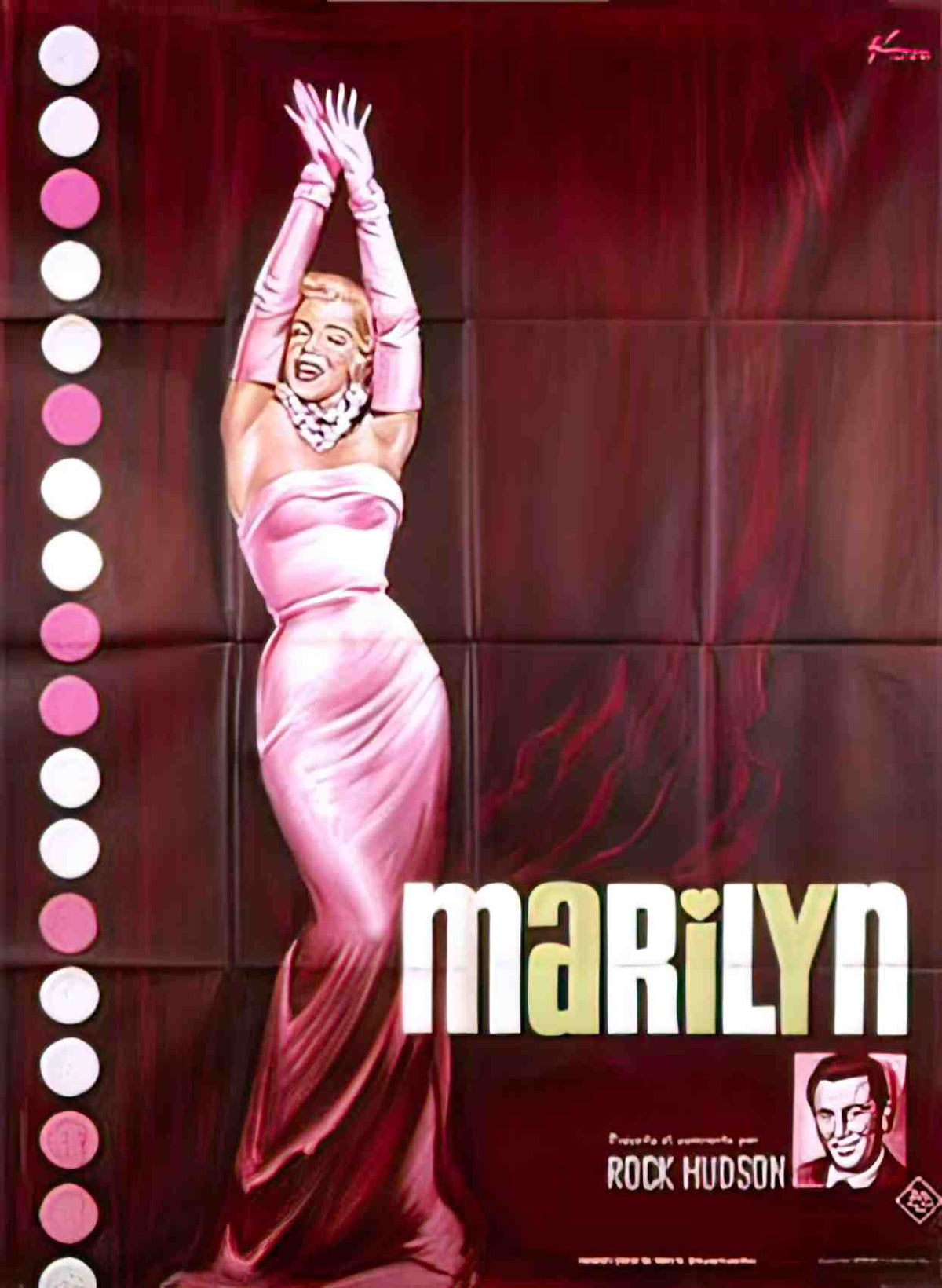 marilyn Advert A4 Photo Print