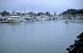 marinas waterfront boats Vintage A4 Photo Print