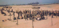 marine landing incheon Vintage world war A4 Photo Print
