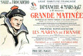 marins de france les Advert A4 Photo Print