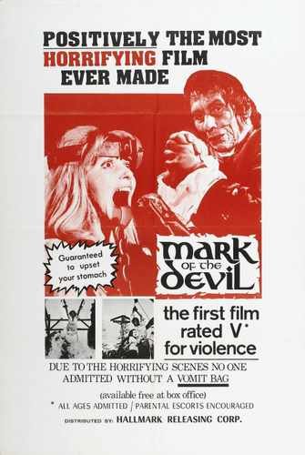 mark of devil  01 film star poster A4 Photo Print