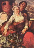 market 3 Art A4 Photo Print