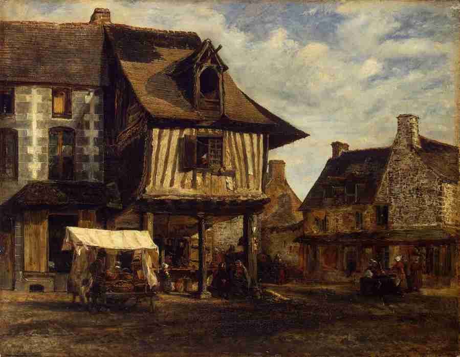 market 5 Art A4 Photo Print