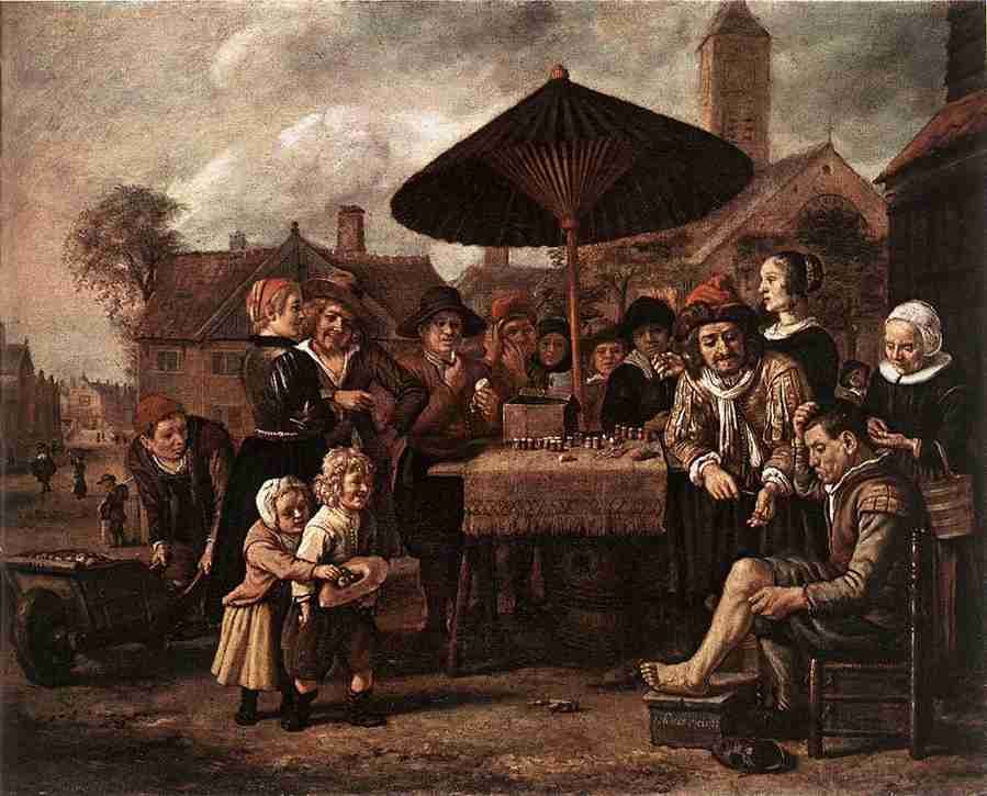 market 9 Art A4 Photo Print
