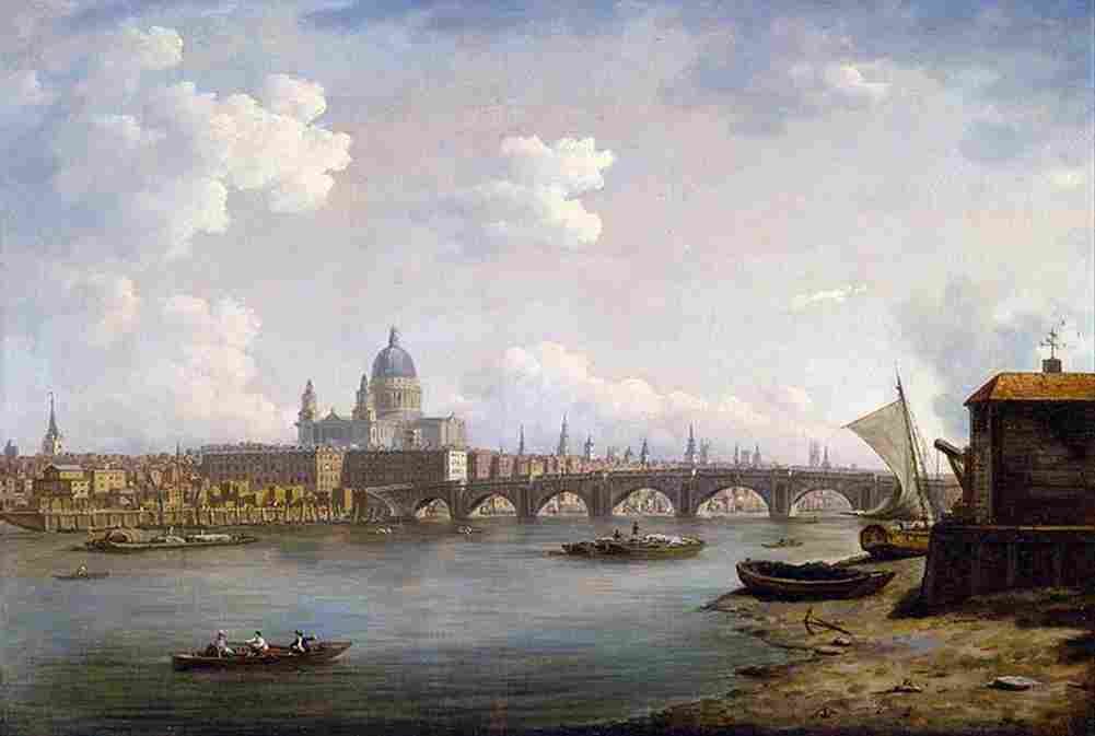 marlow Saint Paul s and Blackfriars Bridge Art A4 Photo Print