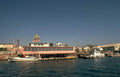 marmaris harbor restaurant Vintage A4 Photo Print