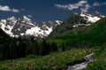 maroon bells aspen 1980s 1990s A4 Photo Print
