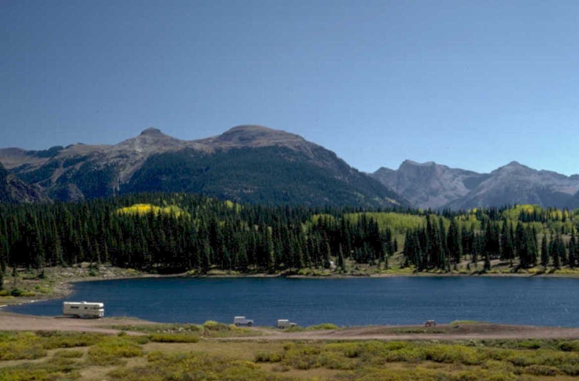 maroon lake aspen 1980s 1990s A4 Photo Print