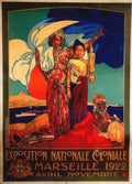 marseille Vintage Advert A4 Photo Print