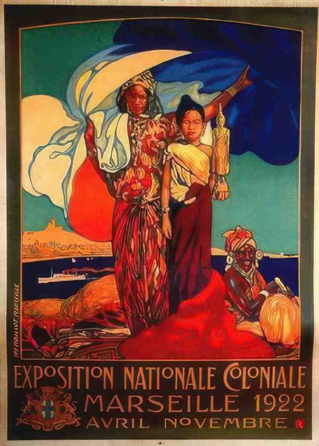 marseille Vintage Advert A4 Photo Print