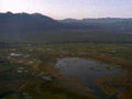 marshland mountains overcast1980s 1990s A4 Photo Print