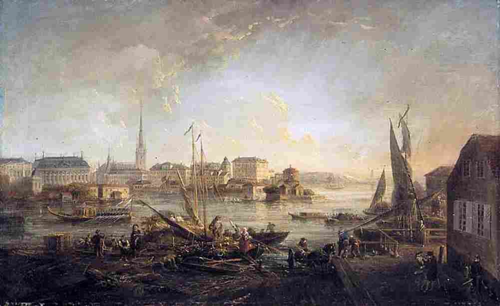 mart View from Rodbodtorget towards Gamla stan and Riddarholmen Art A4 Photo Print